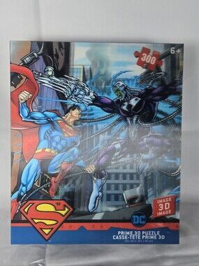 Superhero Puzzle Bundle: DC Superman 3D Puzzle & Marvel Spider-Man Puzzle